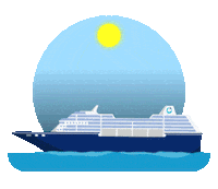 Cruise Sticker by Azamara