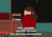 classroom speaking GIF by South Park 