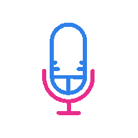 Microphone Recording Sticker by HUisHU