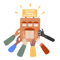 Shop Hands Sticker by JamesW-FEA