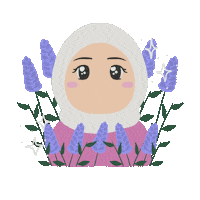 Cute Girl Sticker