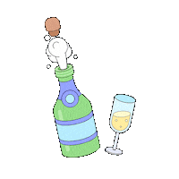 Happy Birthday Drinking Sticker by 10Clouds