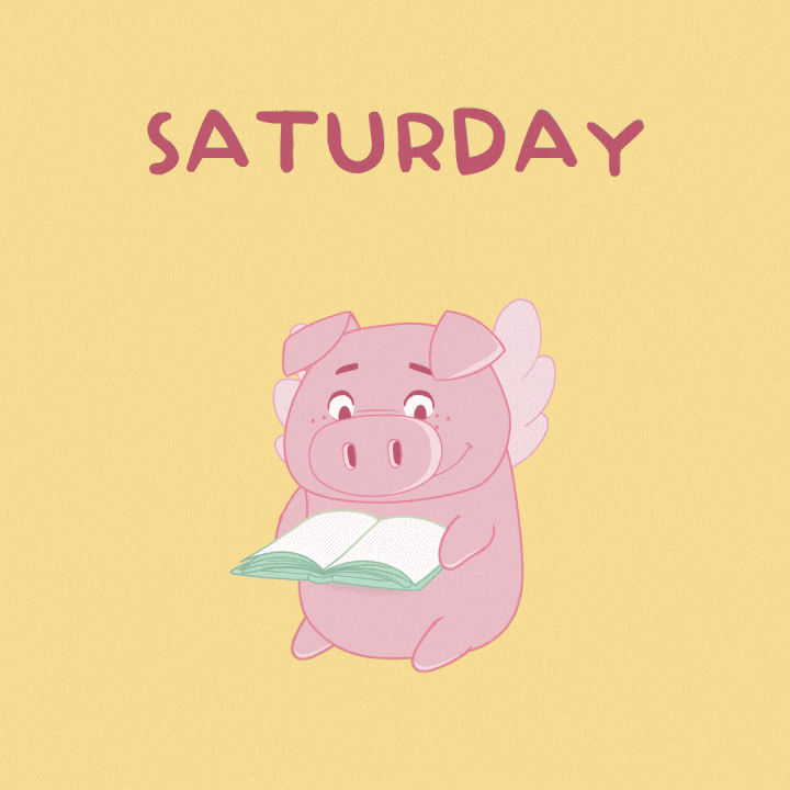 Flying Pig Weekend GIF by PositivelyPigasus