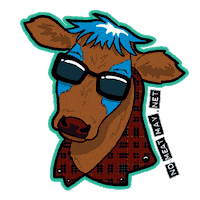 Vegan Punk Sticker by No Meat May