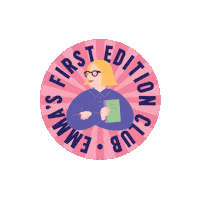 Emmastraub Sticker by Books Are Magic