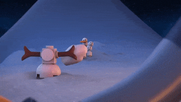 snow winter GIF by LEGO
