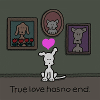 True Love Heart GIF by Chippy the Dog