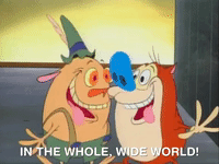 ren and stimpy nicksplat GIF