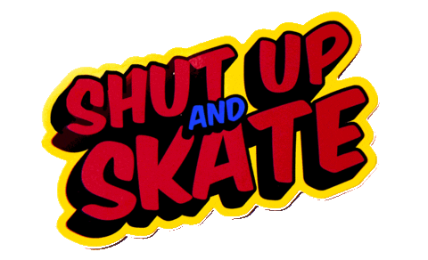 Skate Skating Sticker by www.longliverollerblading.com