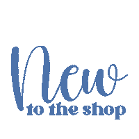 Calligraphy New To The Shop Sticker