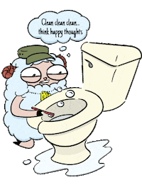 Ohsheepcards happy fun tech boom Sticker