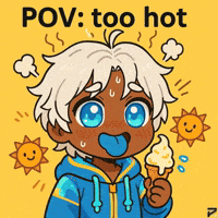 Fanning Ice Cream Cone GIF by Persona