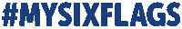 Typography Alphabet Sticker by Six Flags