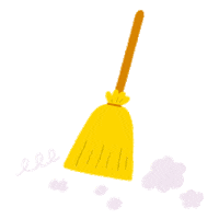 Cleaning Sweep Sticker by Apartment Therapy