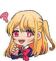 Happy Girl Sticker