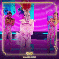 Unicorn GIF by The Masked Singer UK