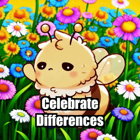 Celebration Diversity GIF by Beelightened