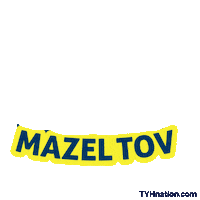 Mazel Tov Its A Boy Sticker by Thank You Hashem