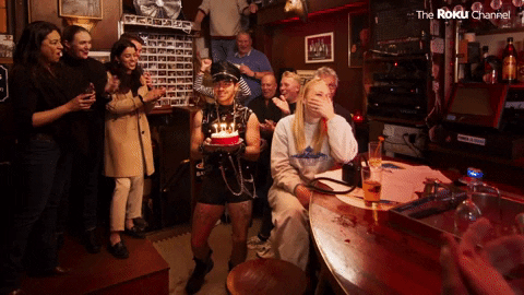 Happy Birthday GIF by The Roku Channel
