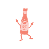 Pink Grapefruit Sticker by Remedy Drinks