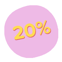 20 percent yes Sticker by Nora Fikse