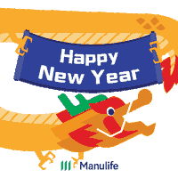 Dragon Dragonyear Sticker by Manulife Singapore