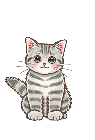 In Love Cat Sticker