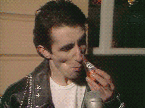 sniffing the young ones GIF