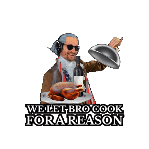 Food Tray Cooking Sticker