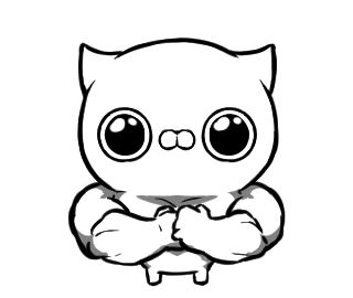 crazyyamirabbit giphyupload line ねこ lineスタンプ Sticker