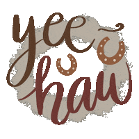 Happy Wild West Sticker