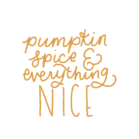 Pumpkin Spice Coffee Sticker