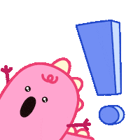 Freak Out Wow Sticker by DINOSALLY