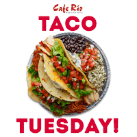 Tacos Sticker by Cafe Rio