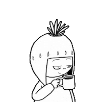 Happy Coffee Sticker by RainToMe