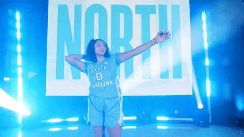 North Carolina Basketball GIF by UNC Tar Heels