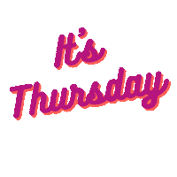 Happy Thursday Sticker by Main Street Hanford