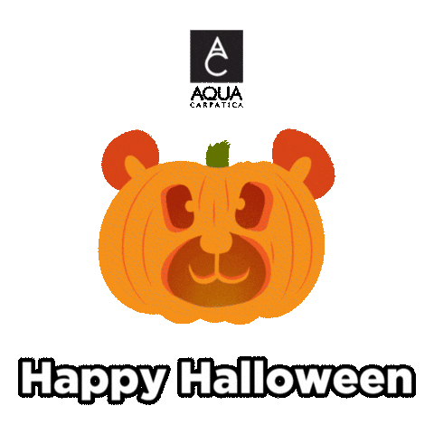 Happy Halloween Sticker by AQUA  Carpatica
