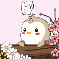 Good Morning Penguin GIF by Pudgy Penguins