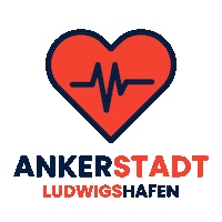 Lulebt heimatliebe ludwigshafen lulebt ankerstadt Sticker