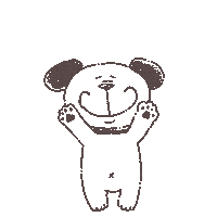 Dog 喜ぶ Sticker by nicocook