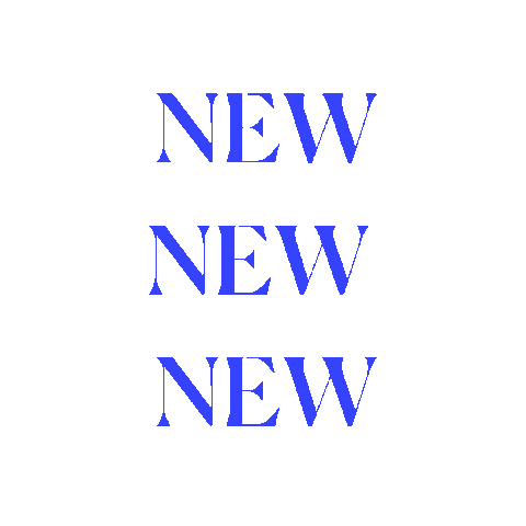 wearehypelab giphygifmaker new text blue Sticker