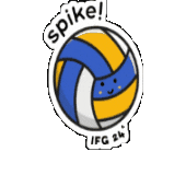 NUSIFG volleyball ifg nusifg2024 ifg2024 Sticker