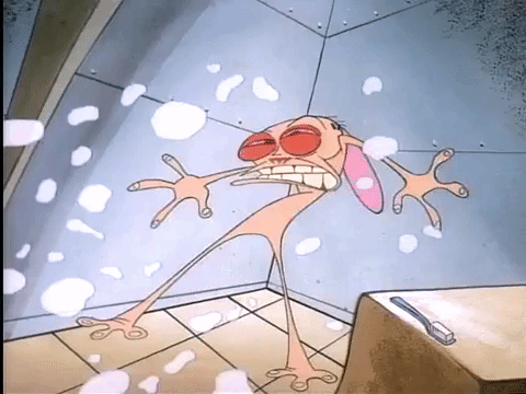 ren and stimpy nicksplat GIF