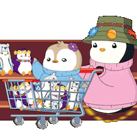 Black Friday Shopping Sticker by Pudgy Penguins