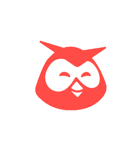 Happy Owl Sticker by Hootsuite