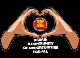 ASEANSecretariat love asean asean love GIF