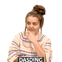 Thinking Think Sticker by DASDING