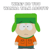 Discuss Kyle Broflovski Sticker by South Park