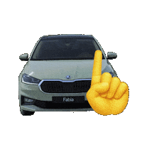 Car Driving Sticker by Škoda Global